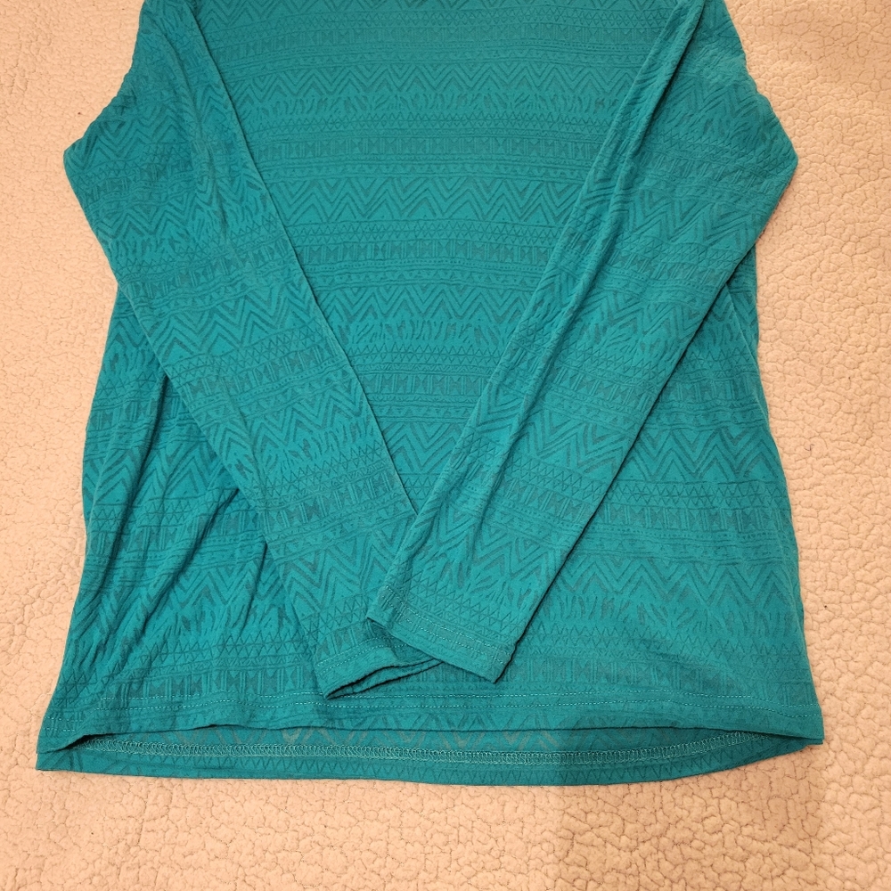 Ariat see thru long sleeve top